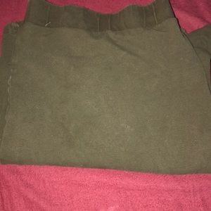 Olive Green Leggings